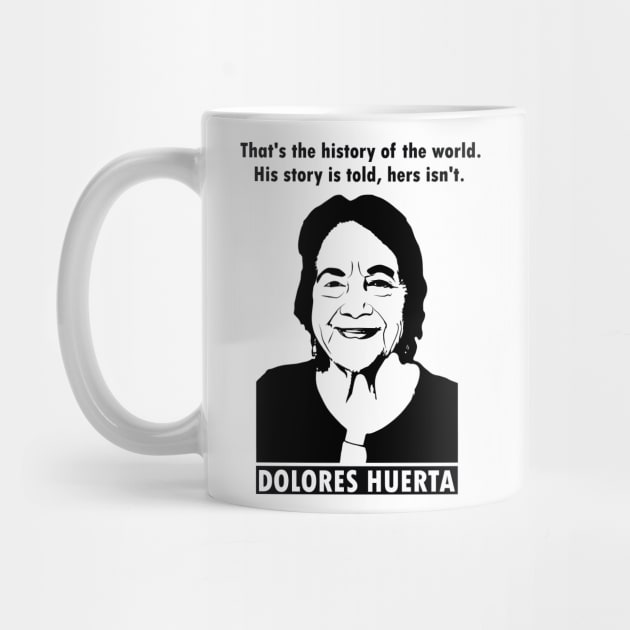 Dolores Huerta quote by Voices of Labor